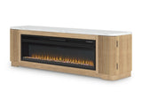 Camdill 80" TV Stand with Electric Fireplace - W808W1