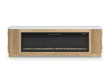 Camdill 80" TV Stand with Electric Fireplace - W808W1