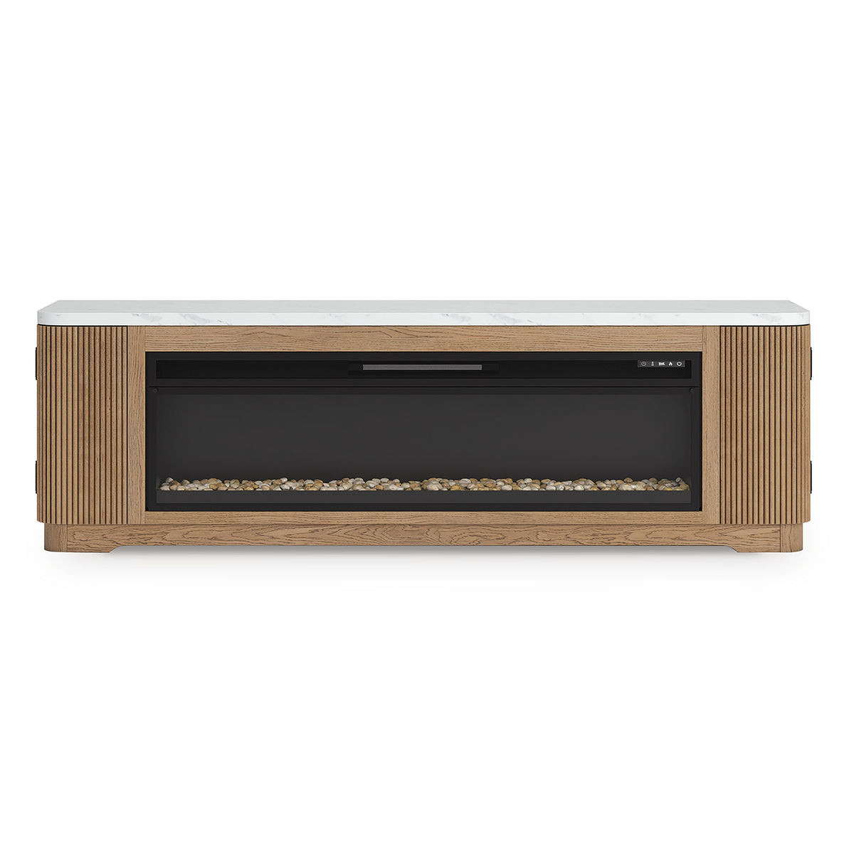 Camdill 80" TV Stand with Electric Fireplace - W808W1
