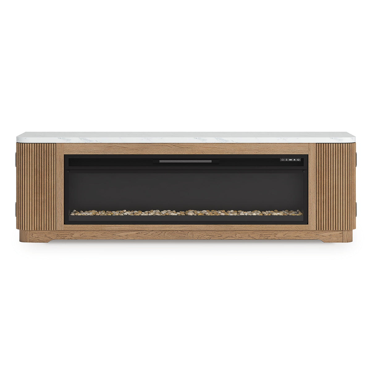 Camdill 80" TV Stand with Electric Fireplace - W808W1