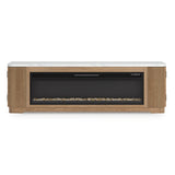 Camdill 80" TV Stand with Electric Fireplace - W808W1