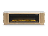 Camdill 80" TV Stand with Electric Fireplace - W808W1