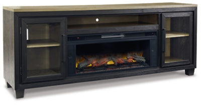 Foyland 83" TV Stand with Electric Fireplace - W989W1