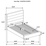 Dulcey - Platform Bed