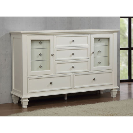 Dennis - 11 Drawer Dresser - Cream White