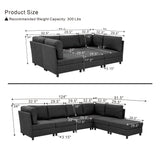 Modern Modular Sofa For Living Spaces