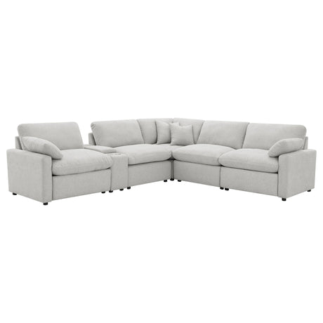 Hollander - 6 Piece Modular Power Reclining Sectional Sofa