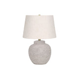 Lighting, Table Lamp, Concrete, Modern - Cream
