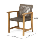 Hampton - Dining Chair (Set of 2) - Brown
