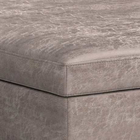 Owen - Multifunctional Square Coffee Table Storage Ottoman