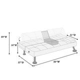 Adjustable Sofa With Fold Down Table And Cup Holders