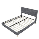 Yungan Lingge Minimalist Soft Pack Headboard Bed