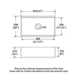 Single Bowl Kitchen Sink Workstation - White
