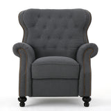 Modern Manual Push Back Recliner Chair