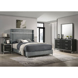 Malcolm - Bedroom Set With Wingback Design