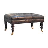 Buffalo - Ottoman With Castor Legs
