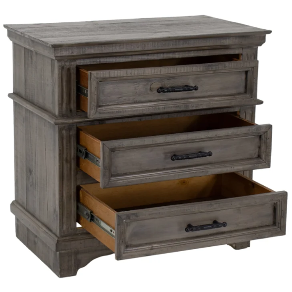 VB   CHARLESTON   GRANITE   NIGHTSTAND - CHARNS