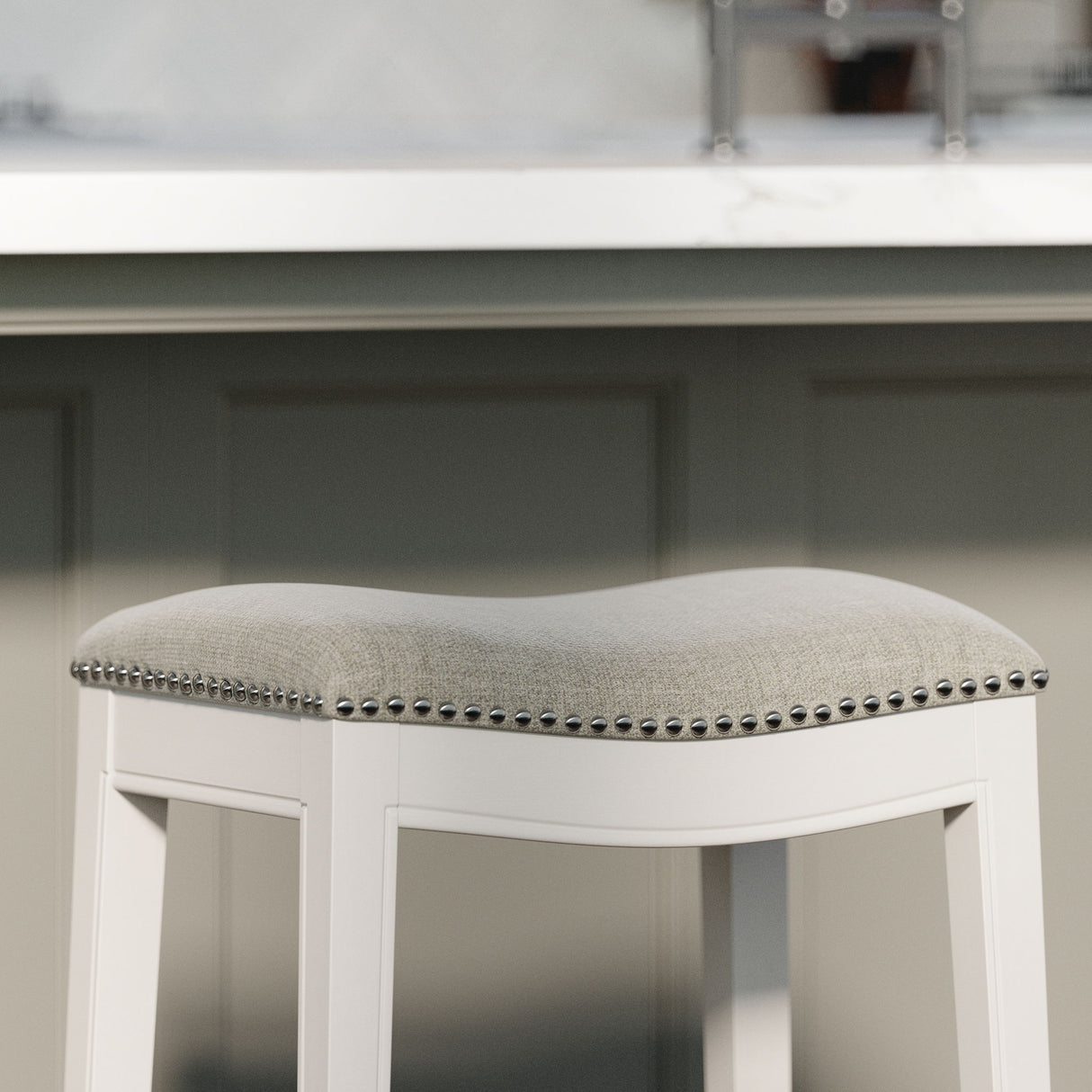 Modern Stool & Nail Head Detailing