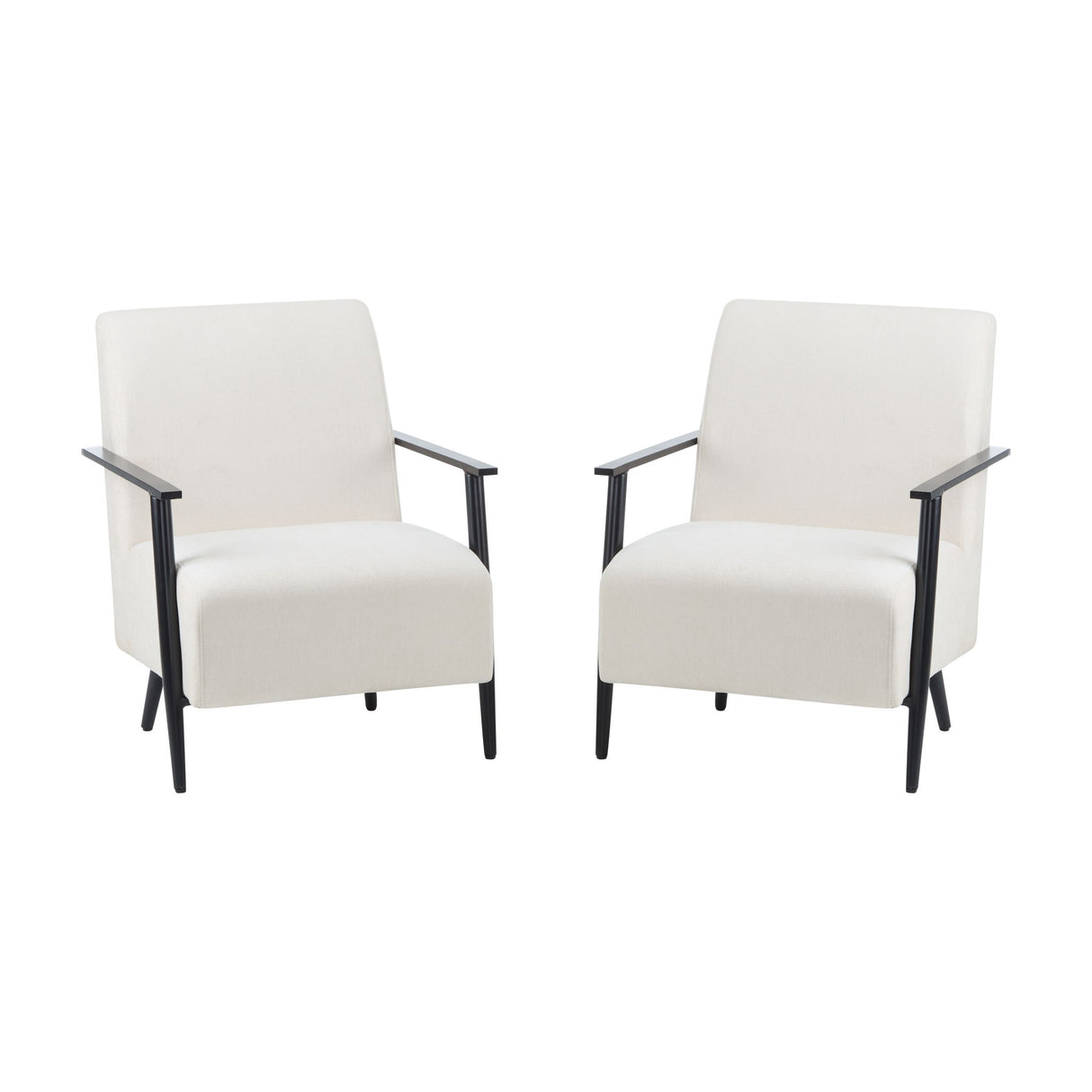 Modern Lounge Chair With Upholstery