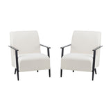Modern Lounge Chair With Upholstery
