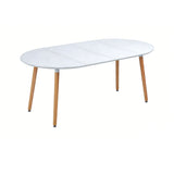 Extensible Table, Dining Table, Office Table, Coffee Table Metal Leg