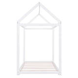 Wooden House Shaped Bed