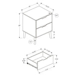Modern Accent Table With Storage Drawers