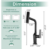 Touchless Kitchen Faucet With LED Display