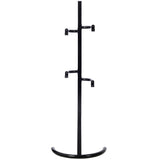 Indoor Bike Rack Stand For 1 - 2 Bicycles With Adjustable Arms - Black