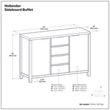 Hollander - Handcrafted Sideboard Buffet