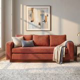 Modern 3 Seater Sofa, Living Room Couch