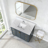 Bathroom Vanity Top With Undermount Single Bowl Sink
