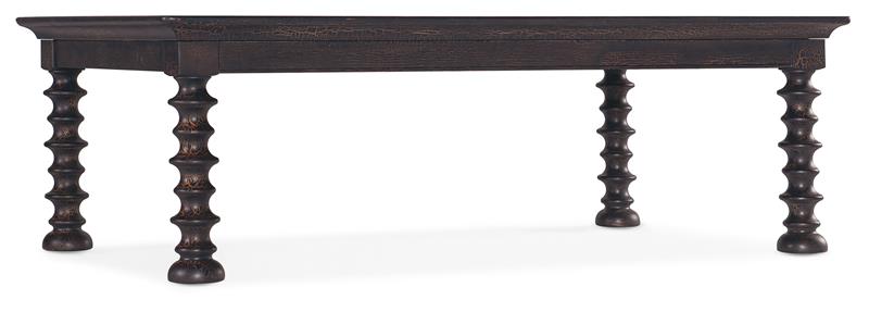 Big Sky Turned Leg Cocktail Table - 6700-80310-98
