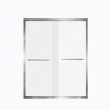 Double Sliding Shower Door With Explosion Proof Film