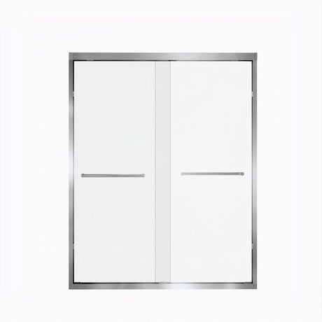 Double Sliding Shower Door With Explosion Proof Film