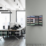 Adjustable Key Cabinet With Combination Lock
