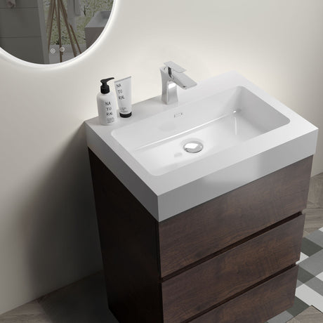 Alice - Bathroom Vanity With Large Storage, Freestanding