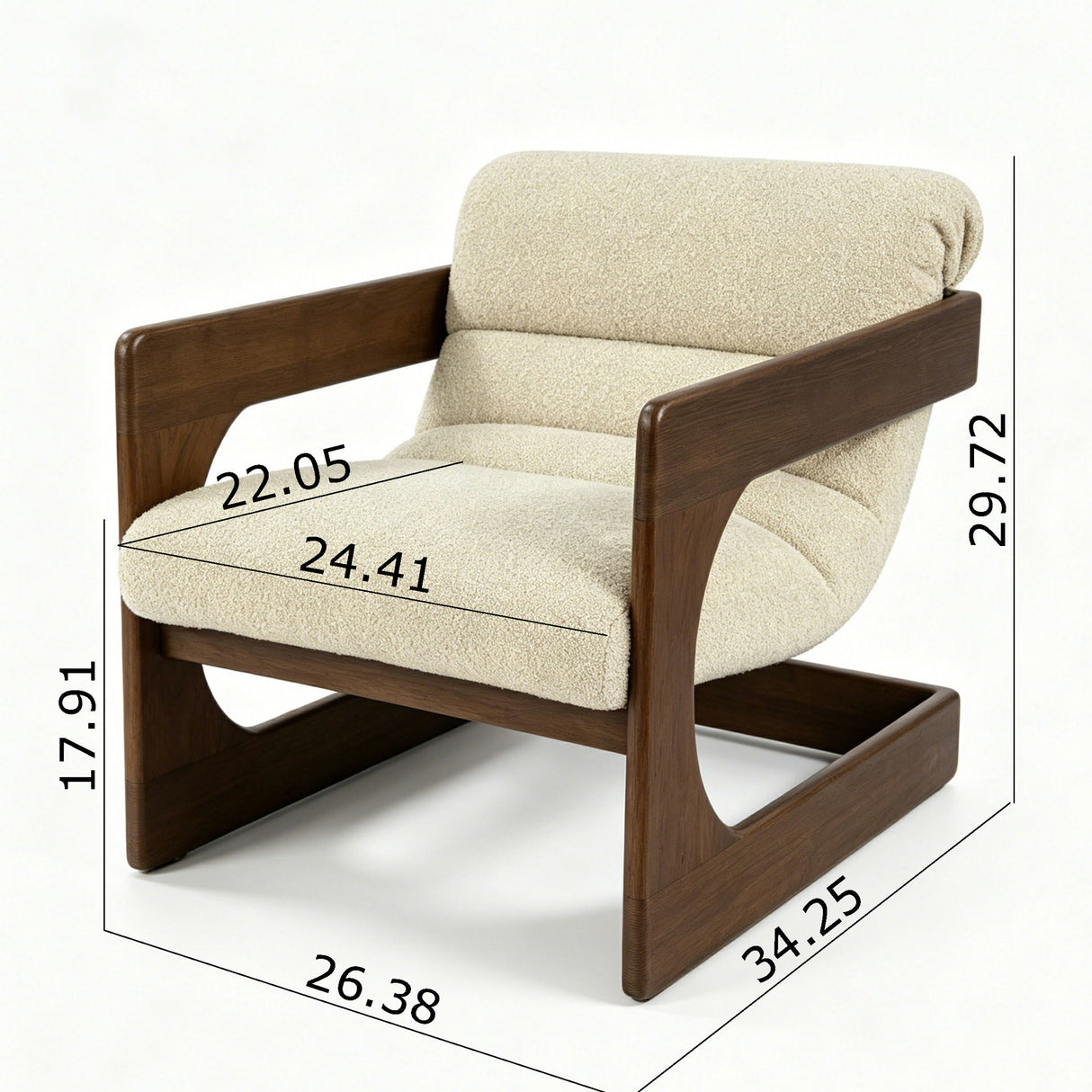 Ellis - Accent Chair - Beige