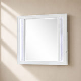 Abigale - Mirror For Dresser Top Made With LED (Includes Only Mirror) - White