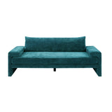 Upholstered 3 Seater Sofa With Wide Armrests