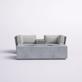Outdoor Elegance Conversation Set With Fire Pit