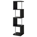 4 Tier Bookcase With Accents