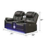 Challenger - LED Power Recliner Set