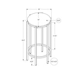 Contemporary Round Accent Table For Living Room