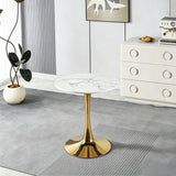 Tulip Table With Round Pedestal Dining Table