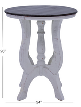 ZVO   TIFFANY   NW/RODEO   END   TABLE - 681LATWR