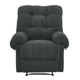 Manual Recliner, Padded Footrest