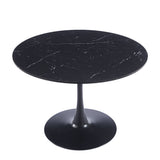 Round Tulip Table, Pedestal Design