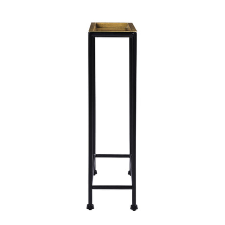 Trenton - Accent Side Table - Antique Bronze