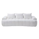 Extra Large Curved Front Compressed Sectional Sofa